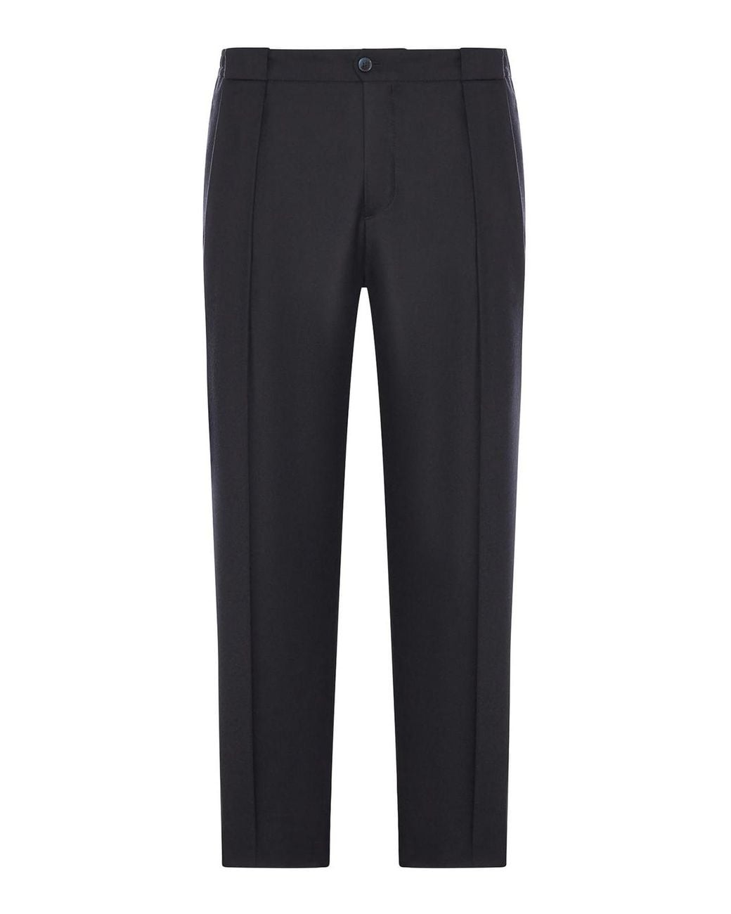Briglia 1949 Blue Pure Wool Canvas Trousers for men