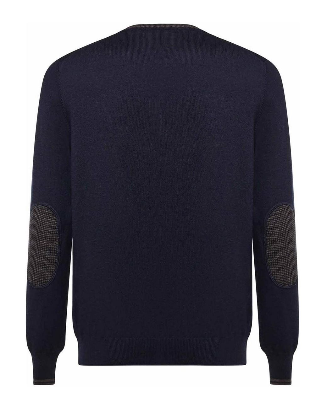 Fay Blue Wool Sweater for men