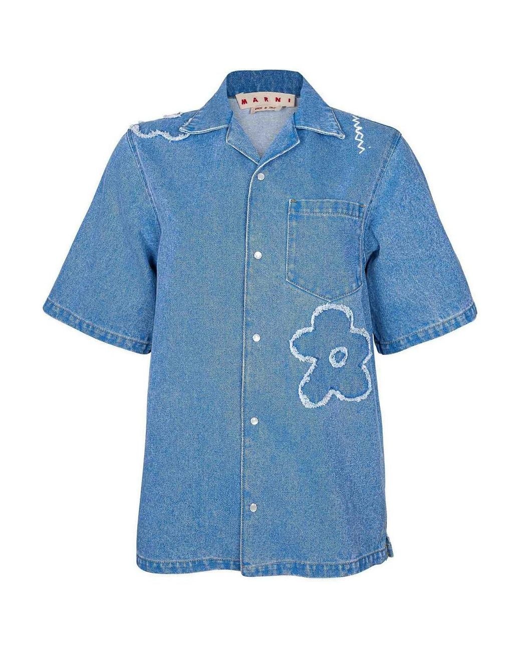 Jean Bootcut Marni en coloris Blue