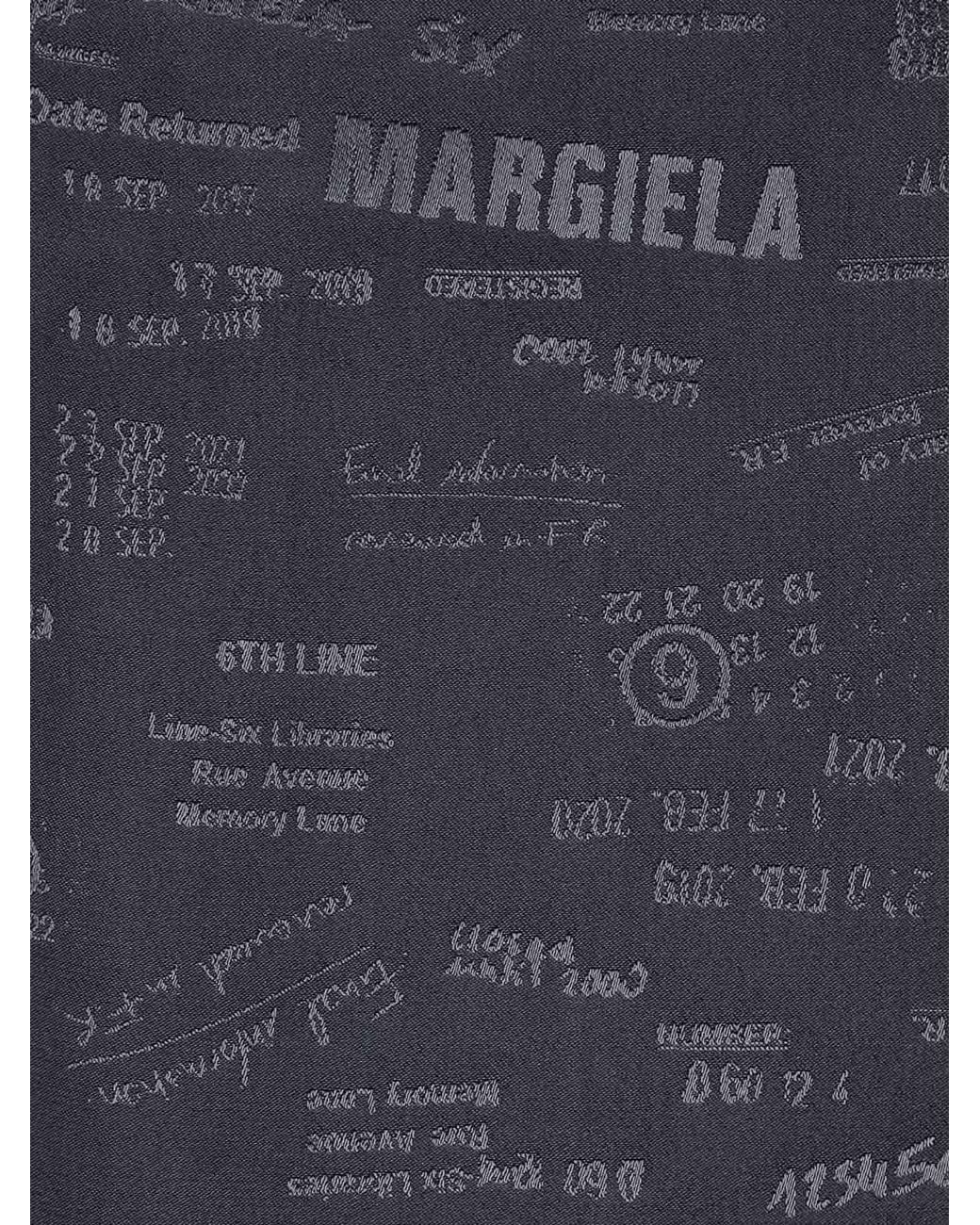 MM6 by Maison Margiela Blue Logo Shirt
