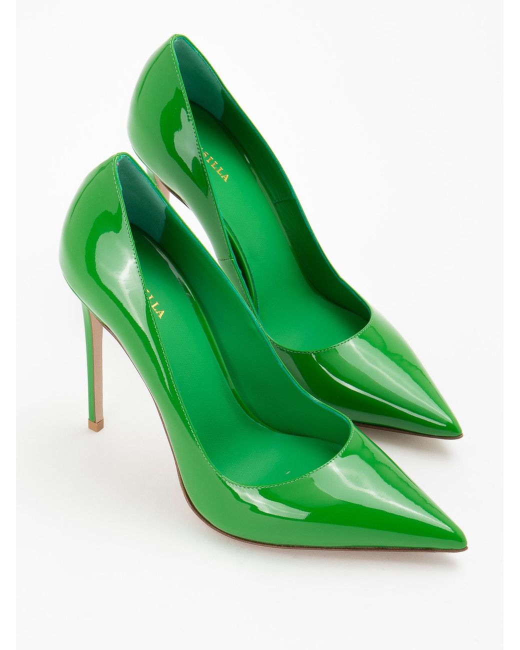 Le Silla Green High-Heel Shoes