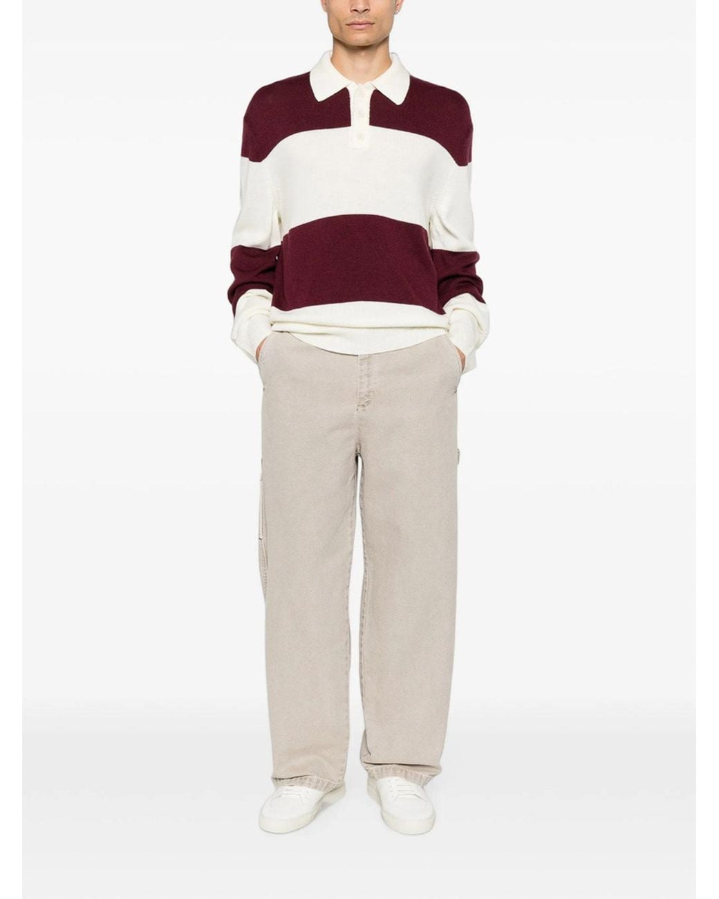 A.P.C. White Pant for men