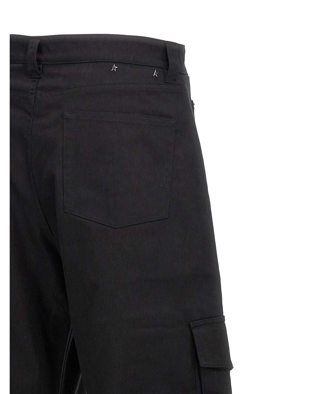 Golden Goose Deluxe Brand Blue Leniin Cargo Pants for men