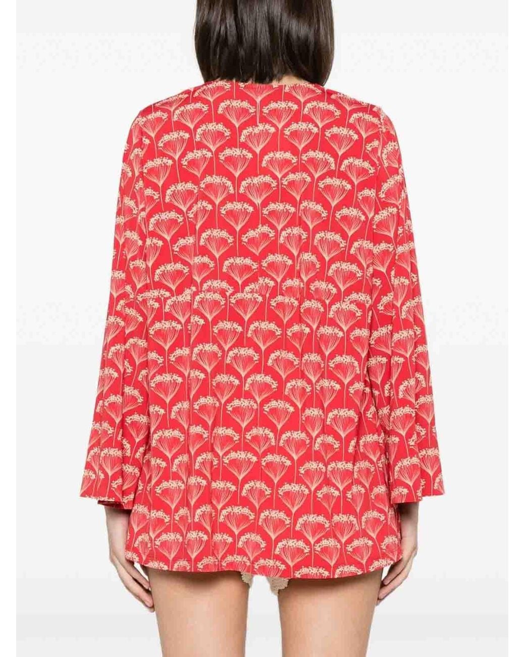 Siyu Red V-Pullover