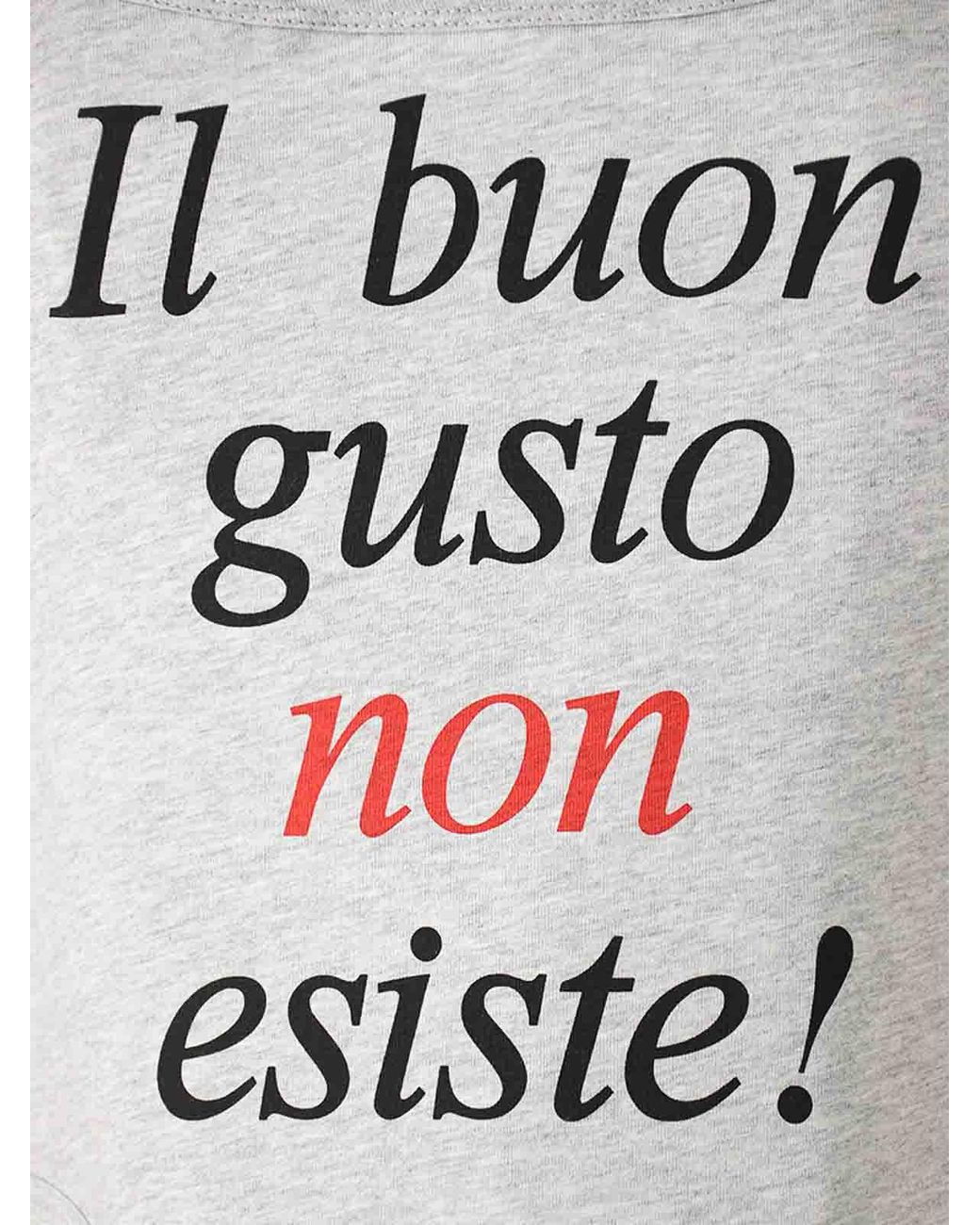 Top Moschino en coloris Gray