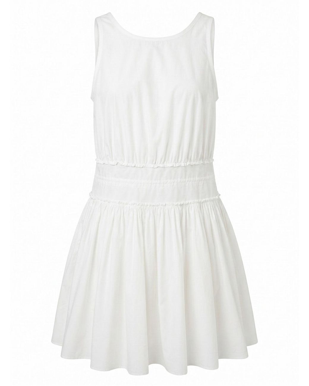 Jupe Midi Loewe en coloris White