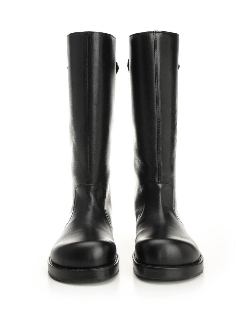 Acne Black Leather Boots