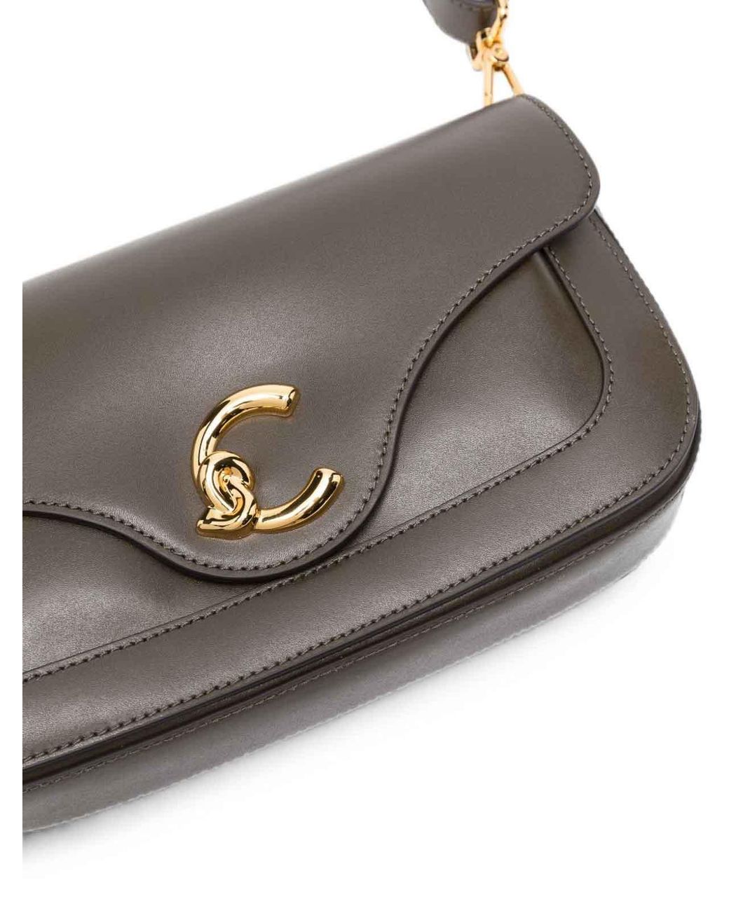 Coccinelle White Dark Tote Bag