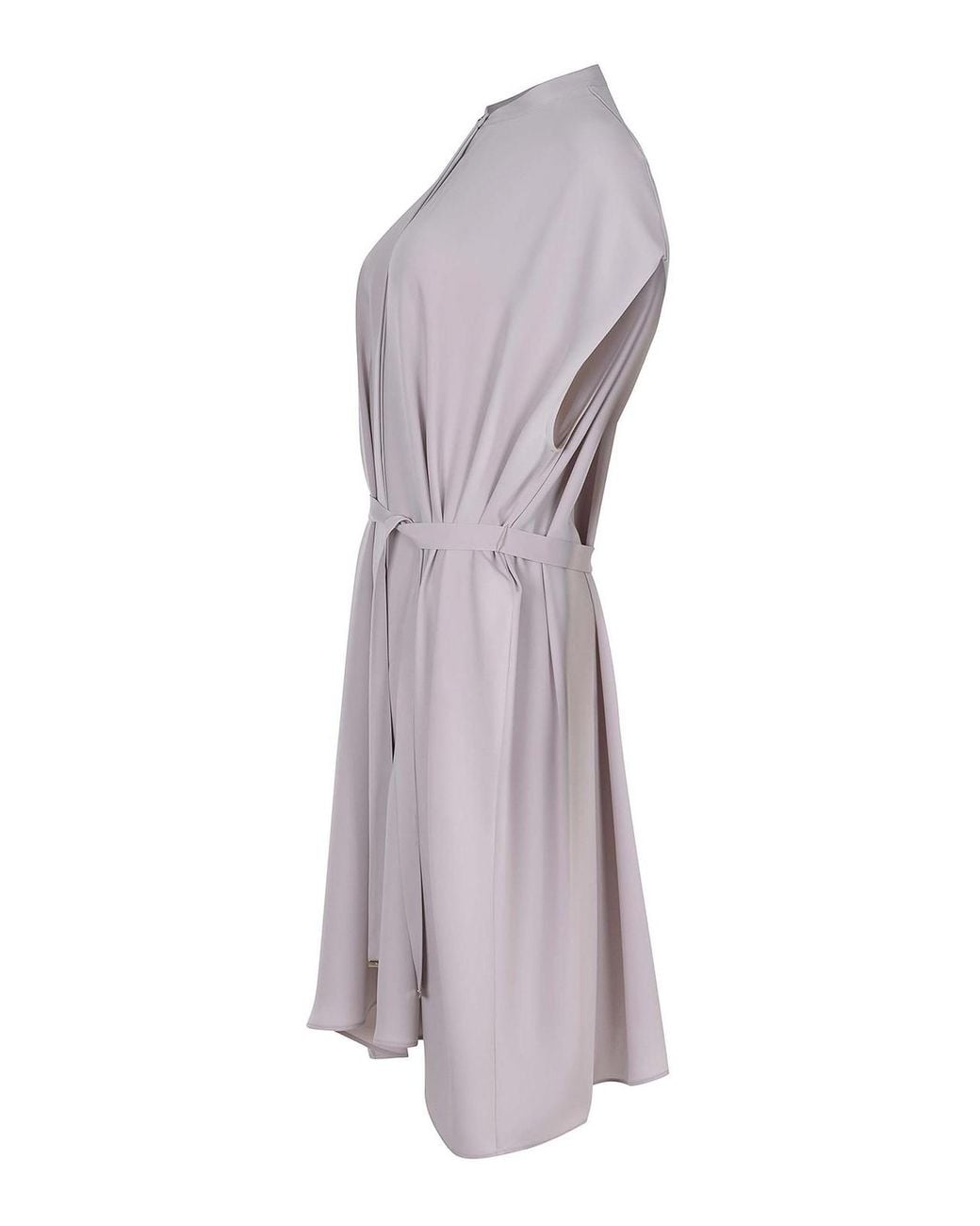 Herno Purple Dress Made Of Polyester