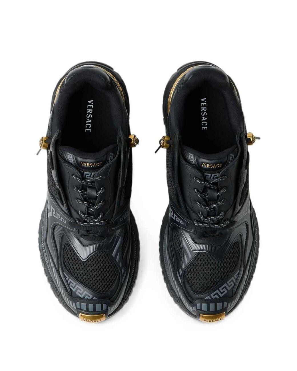 Versace Black Shoes for men