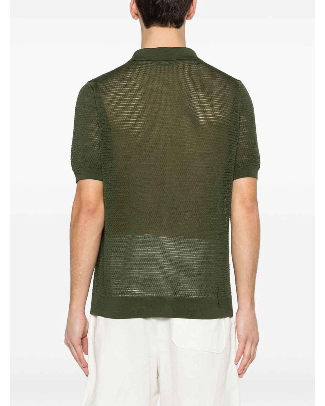 Tagliatore Green Shirt for men