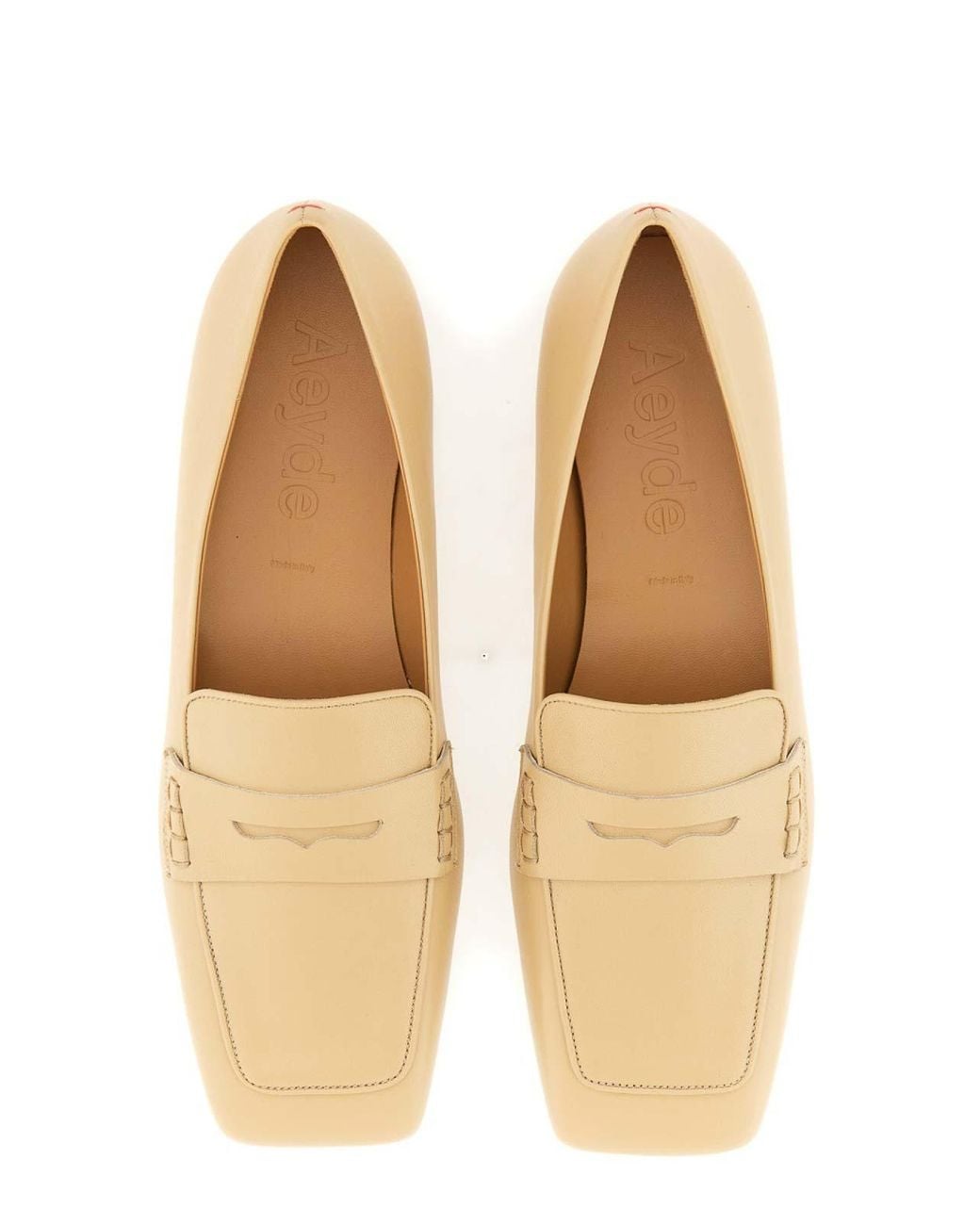 Aeyde Natural Loafers
