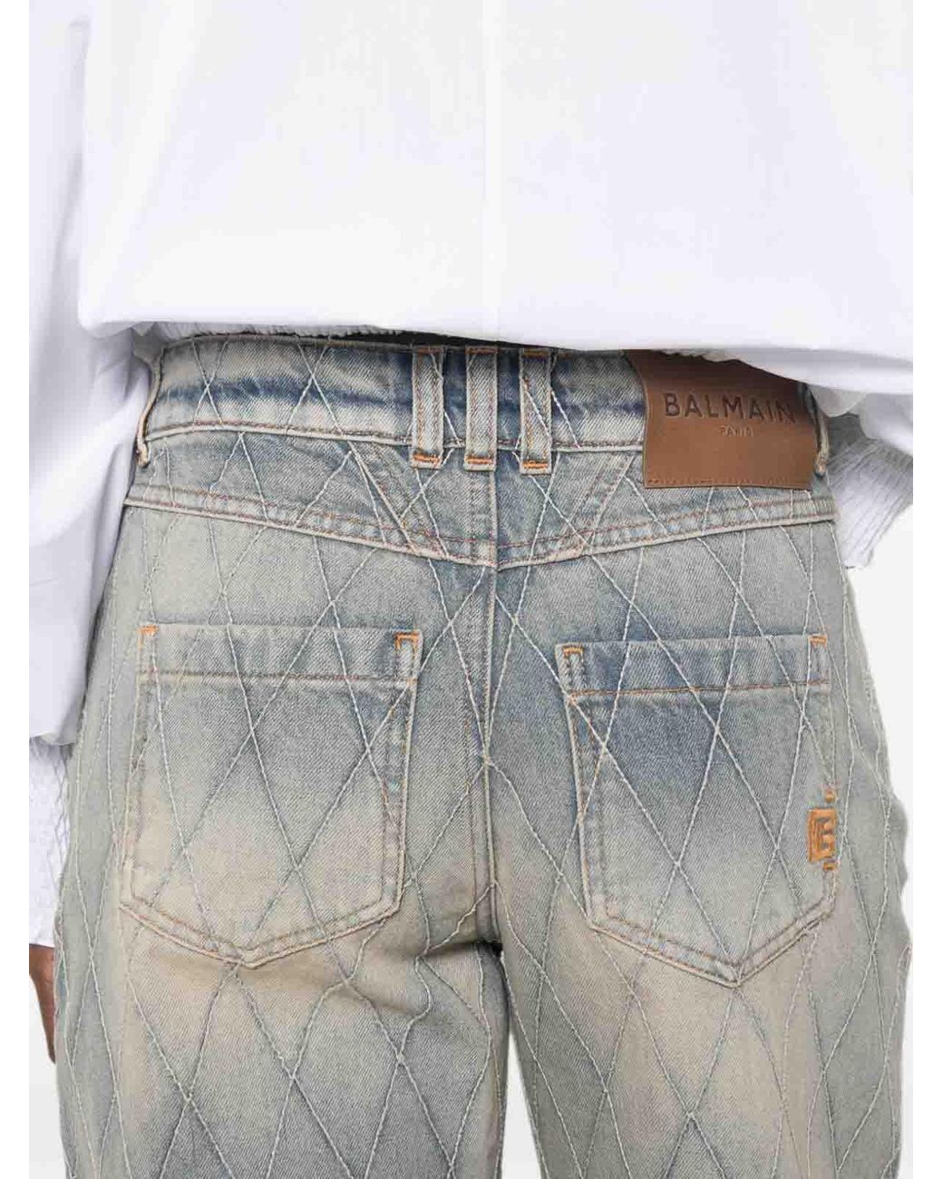 Jean Évasé Balmain en coloris Gray