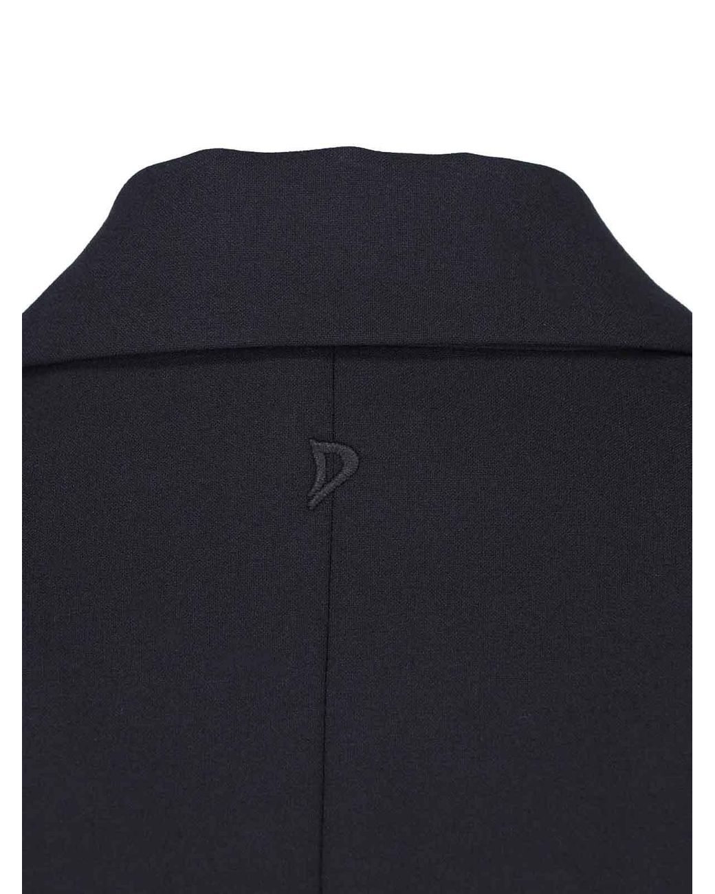 Dondup Black Double-Breasted Suit
