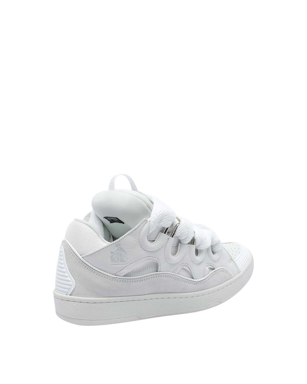Lanvin White Curb Sneakers for men