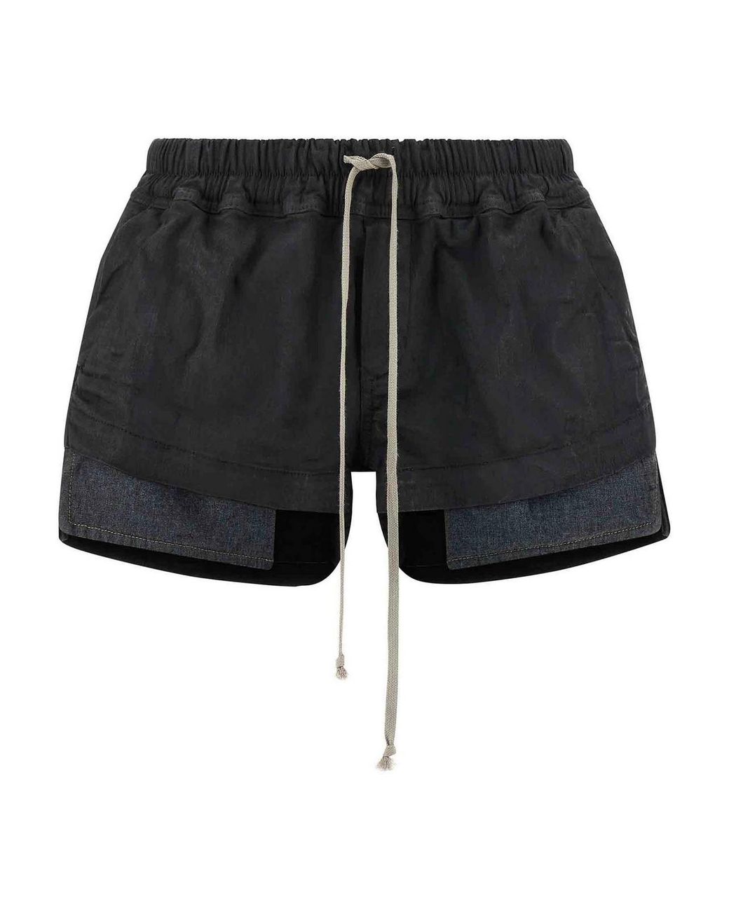 Rick Owens 'Fog Boxers' Shorts in Black | Lyst