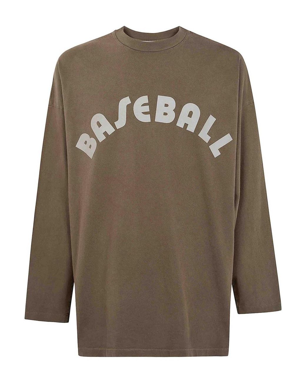 Fear Of God Brown Baseball Ls Tee for men