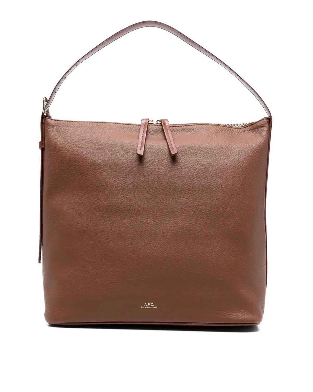 A.P.C. Brown Vera Shoulder Bag