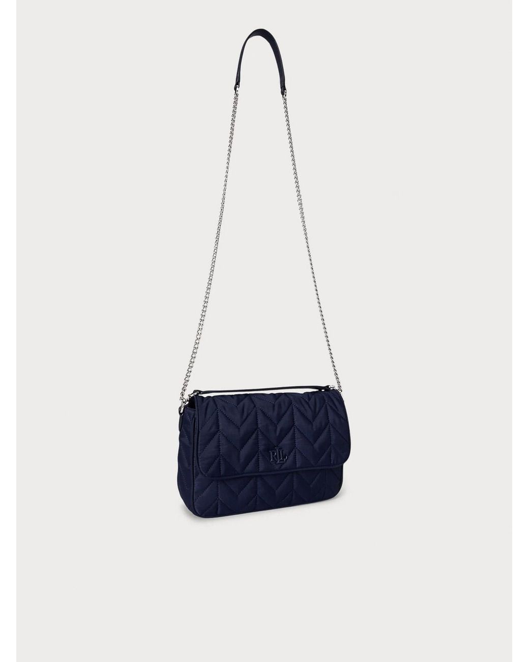 Ralph Lauren Blue Stevie Msngr-Crossbody-Medium