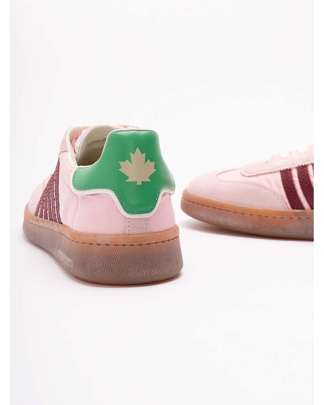 DSquared² Pink Boxer Sneakers for men
