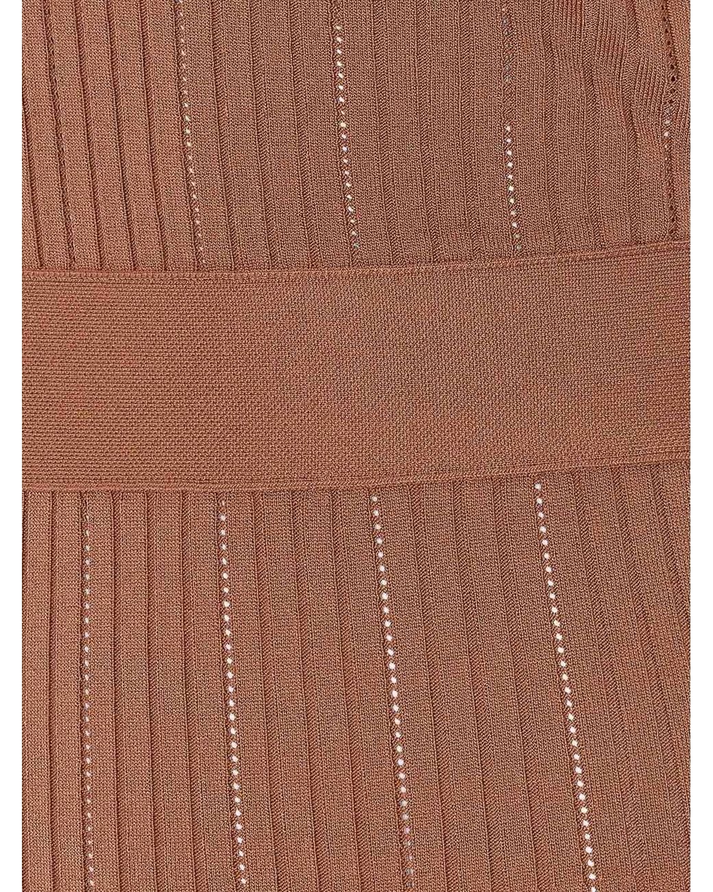 Elisabetta Franchi Brown Dress