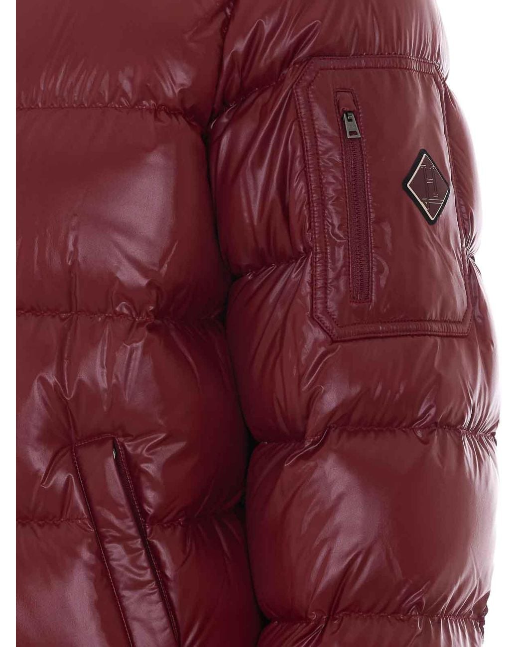 Herno Red Down Jacket for men