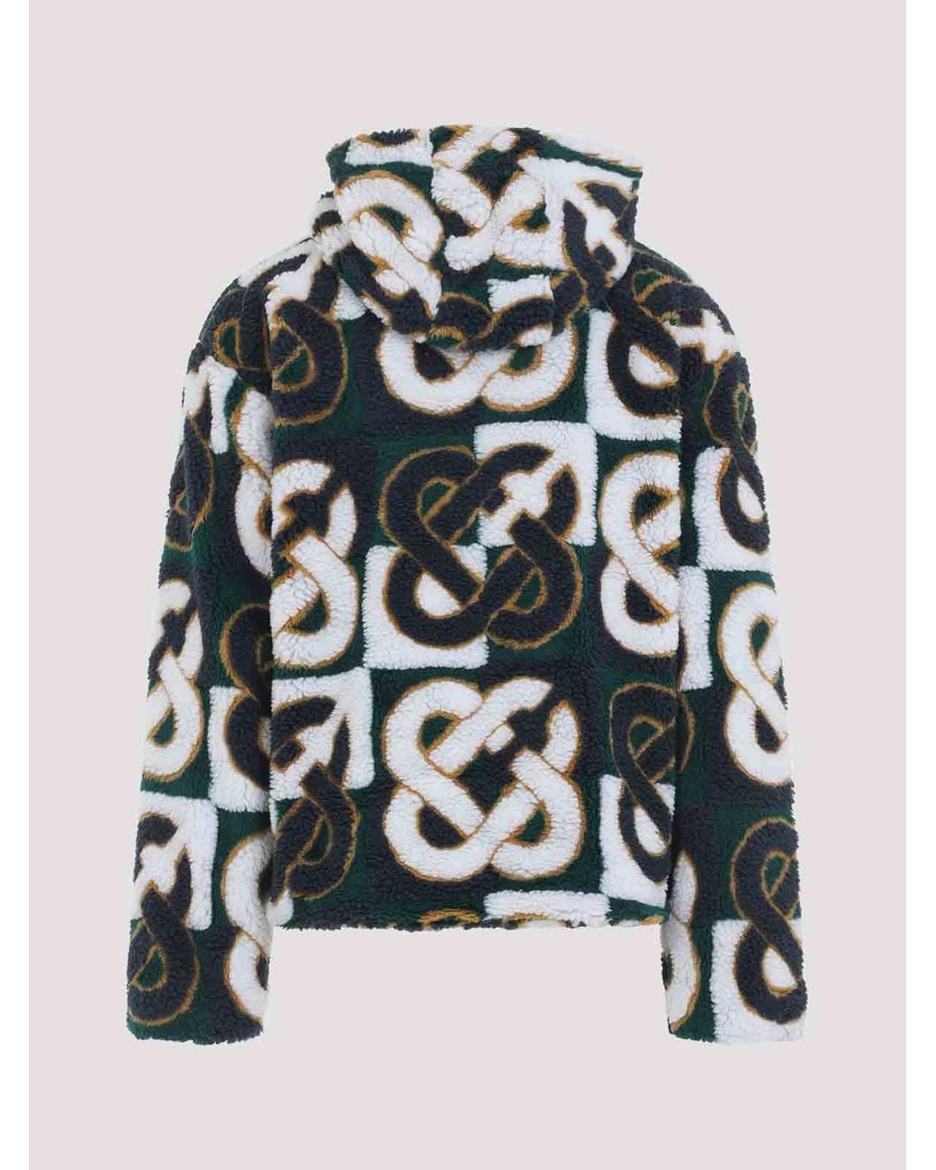 Casablanca Green Fleece Jacket for men
