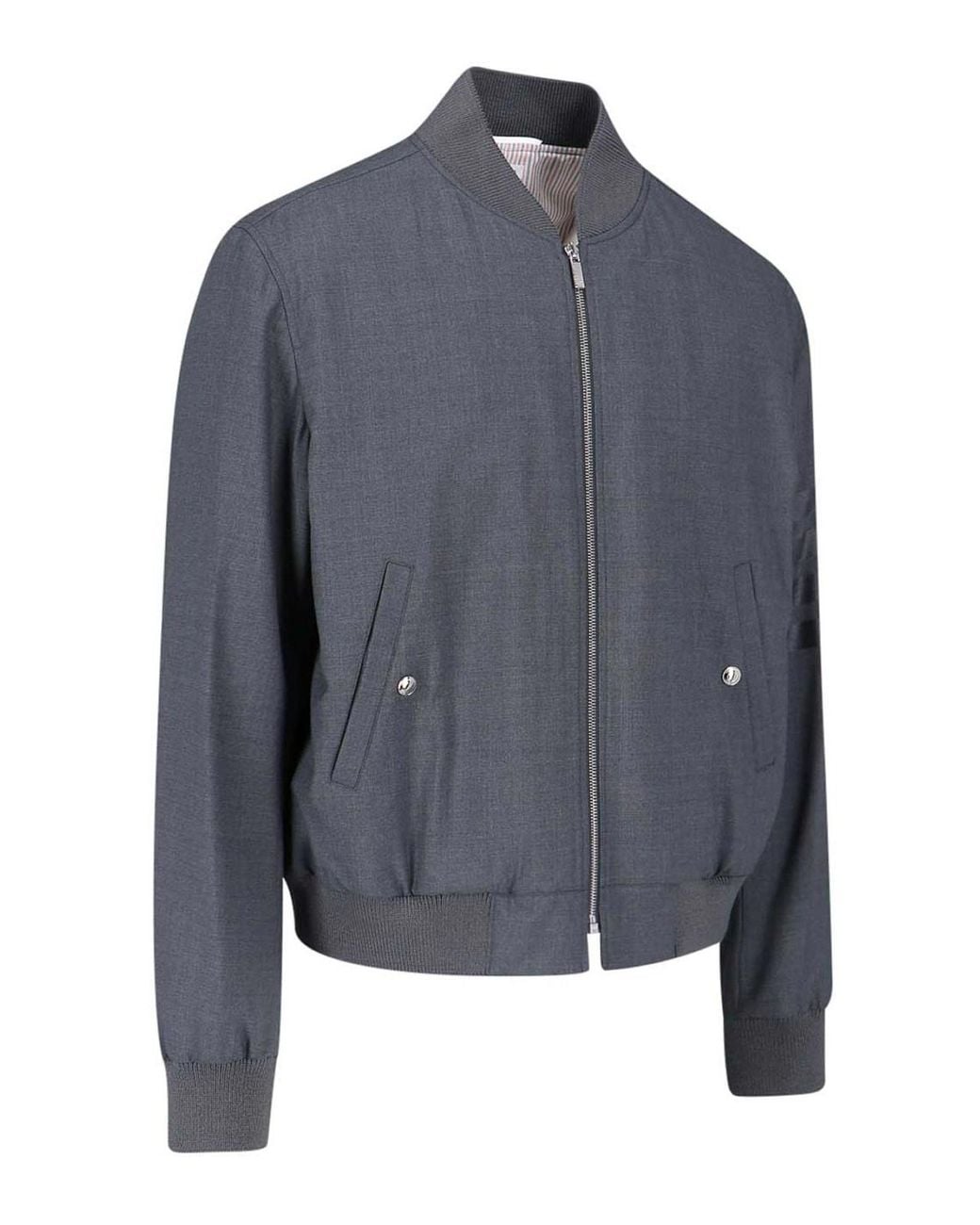 Thom Browne Blue Bomber for men