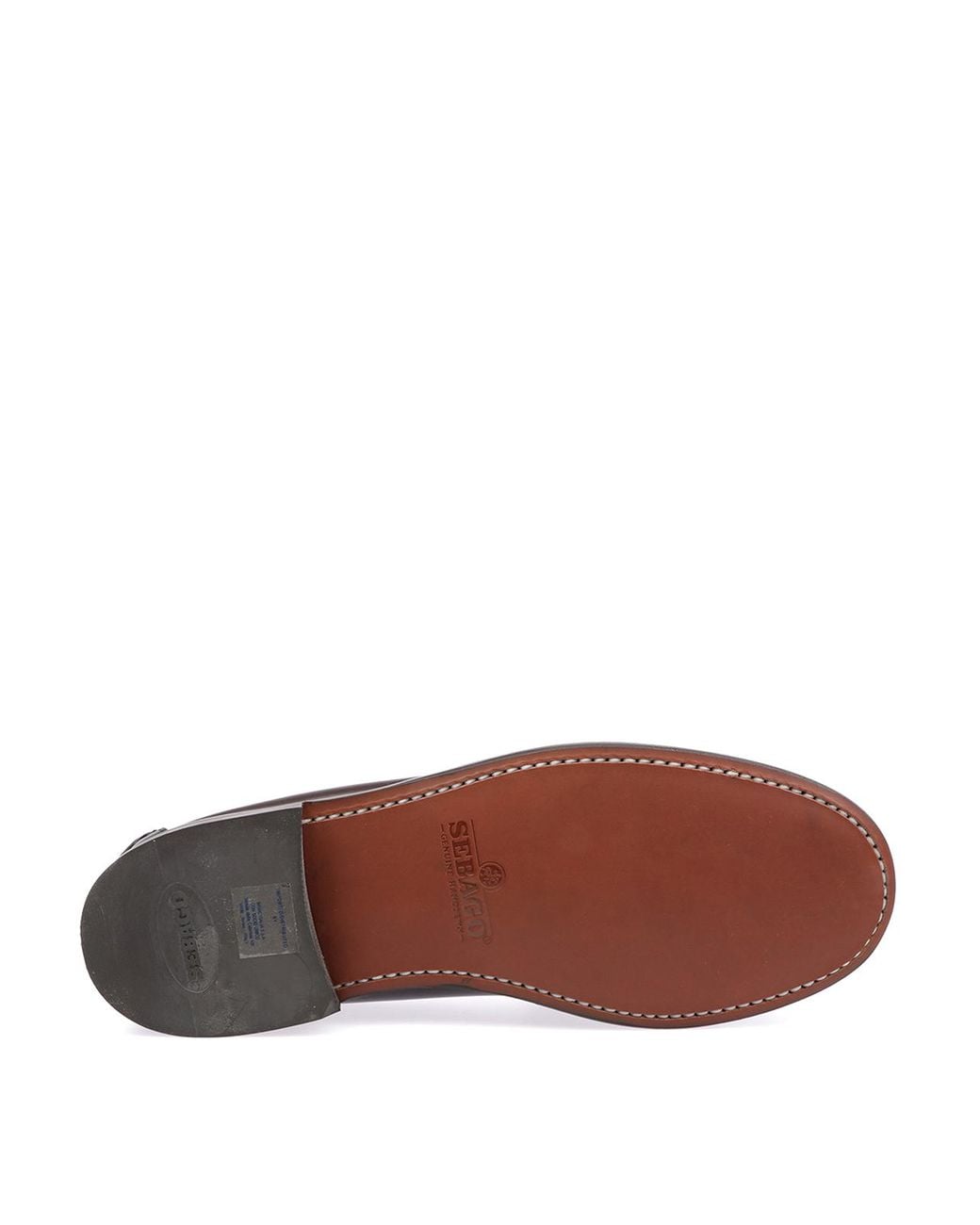 Sebago Gray Classic Penny Loafers for men