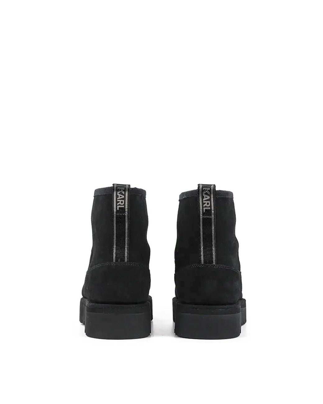 Karl Lagerfeld Black Thermo Mns Mid Pull On Boot for men