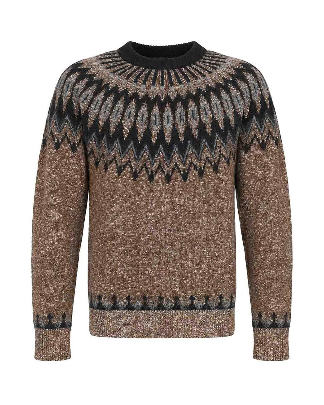Roberto Collina Gray Sweater for men