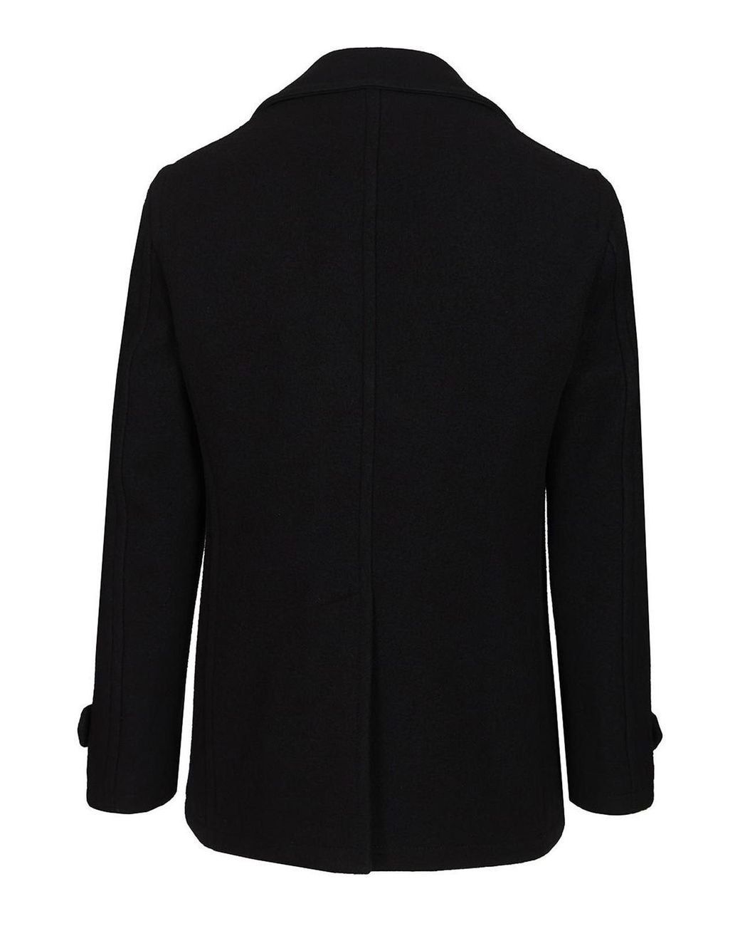 Tagliatore Black Monaco Wool Jacket for men