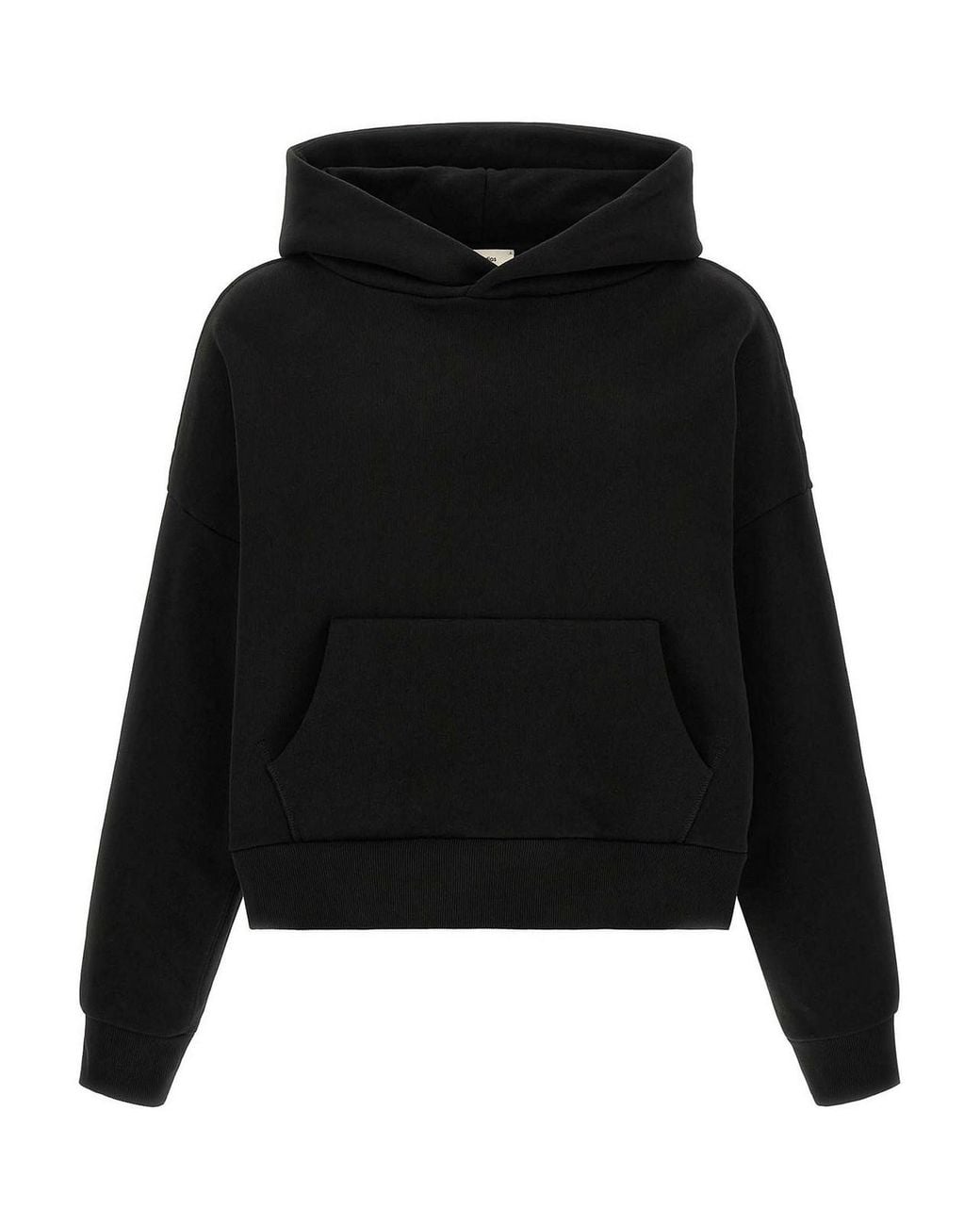 Entire studios Black Heavy Hood Hoodie for men