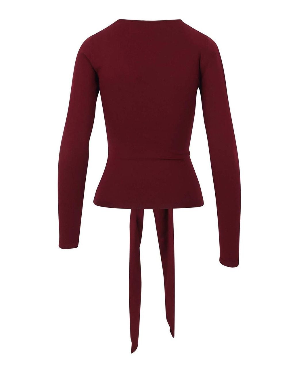 FEDERICA TOSI Red Sweater With Cut-Out Shoulder Detail