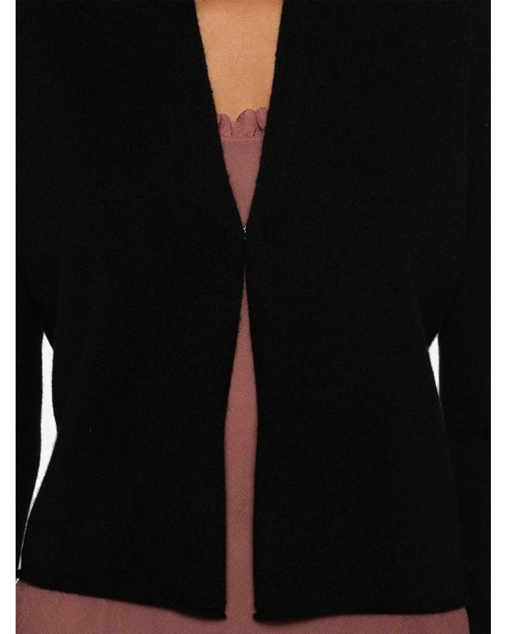 Guest In Residence Black Cashmere Cardigan