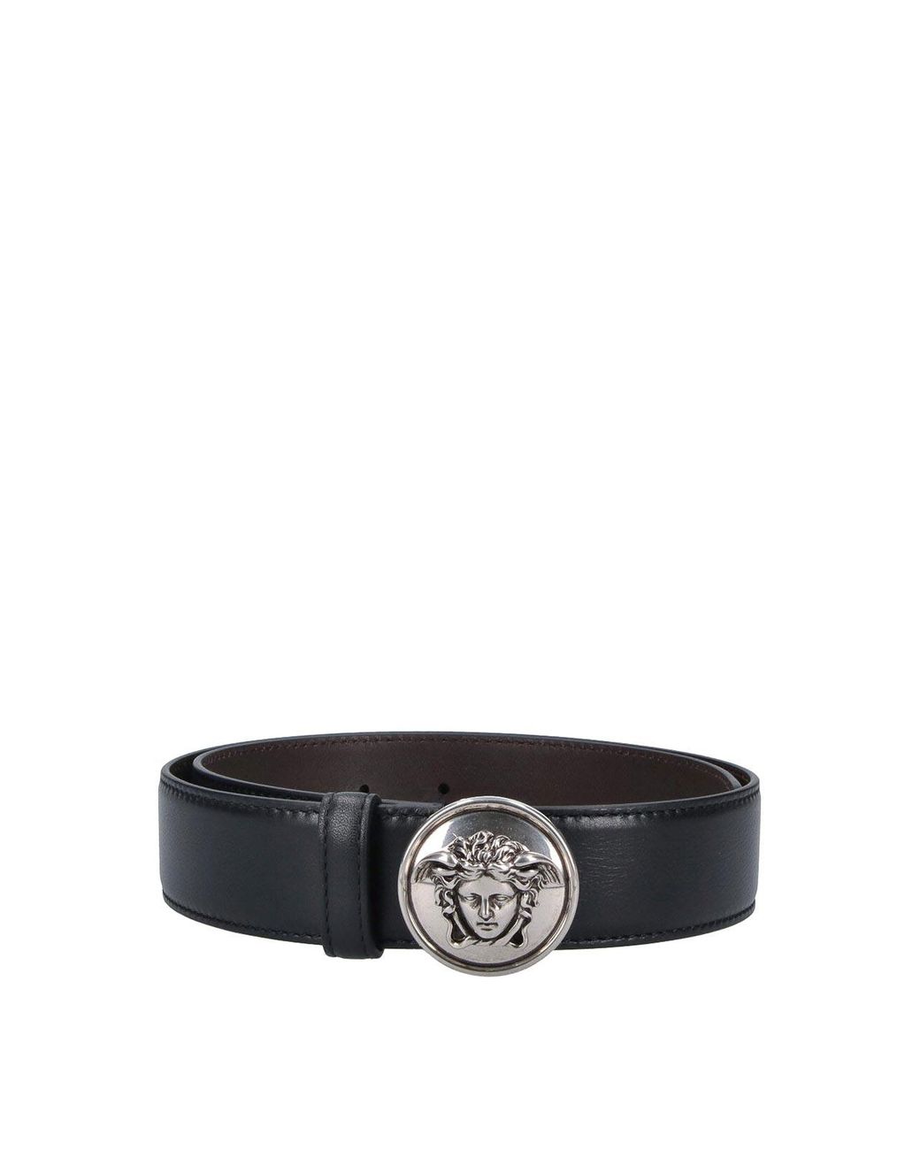 Versace Black Medusa Biggie Belt