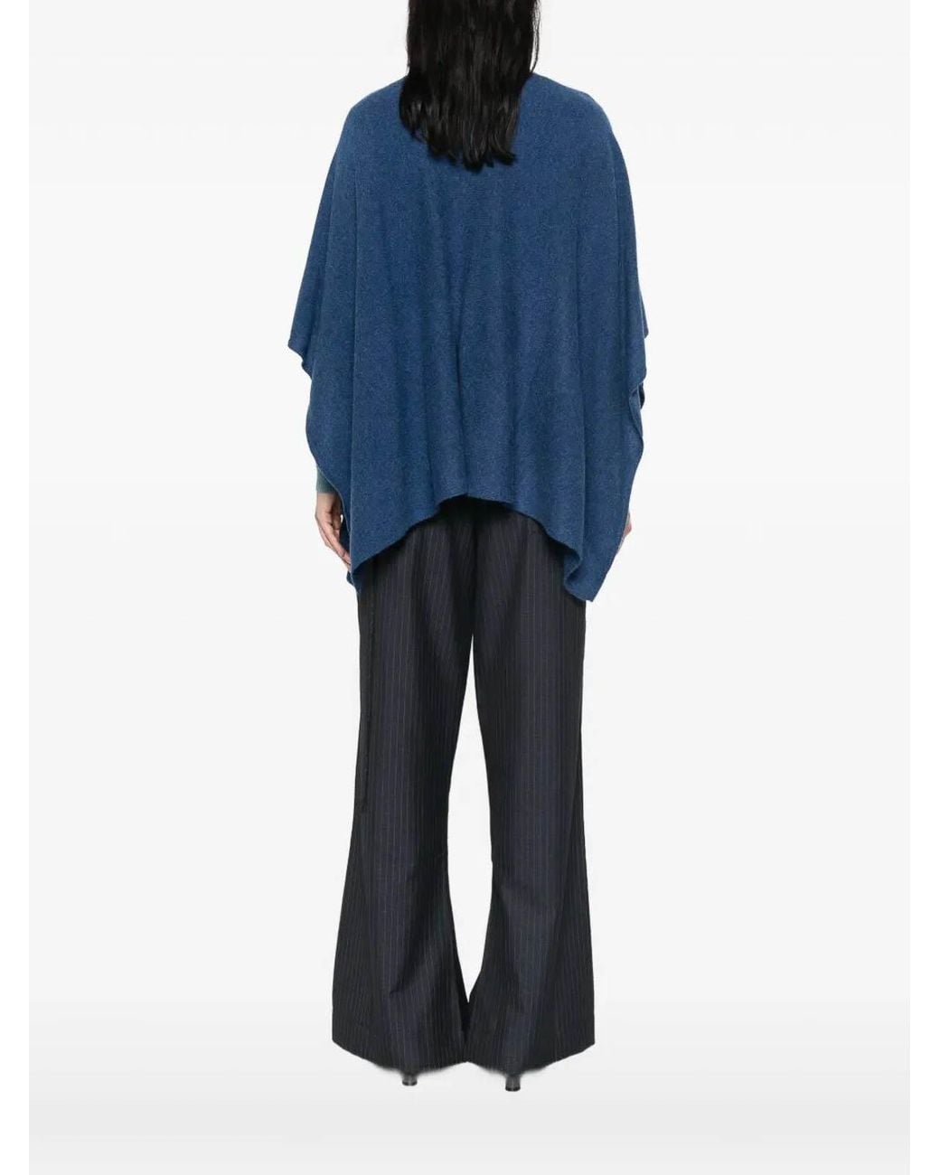 Not Shy Blue 'Pamina' Poncho