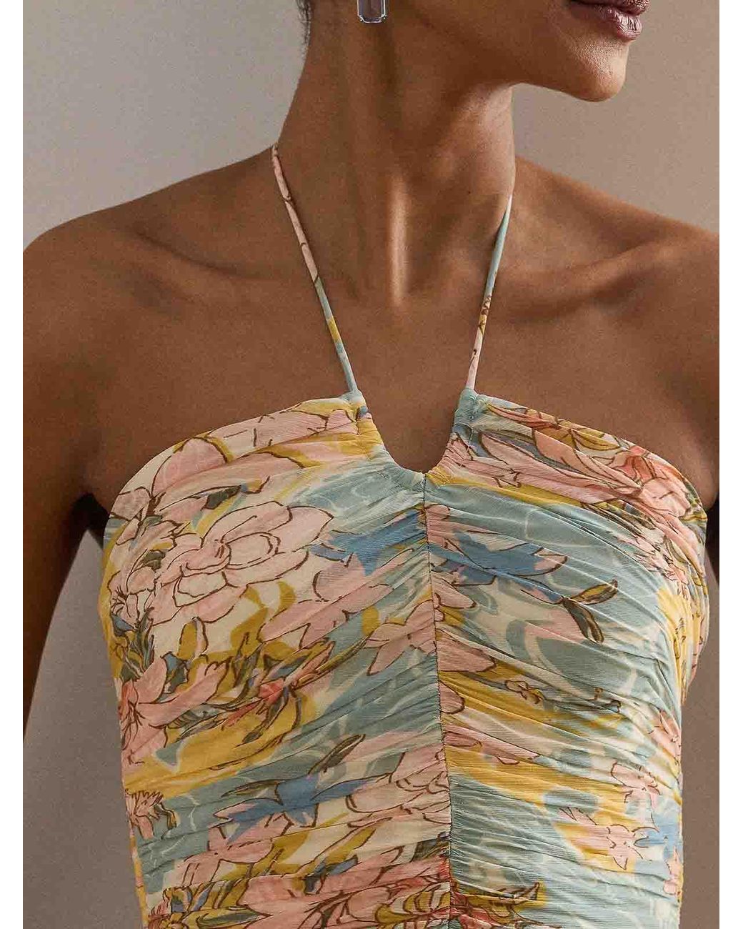 Ralph Lauren Natural Floral Dress