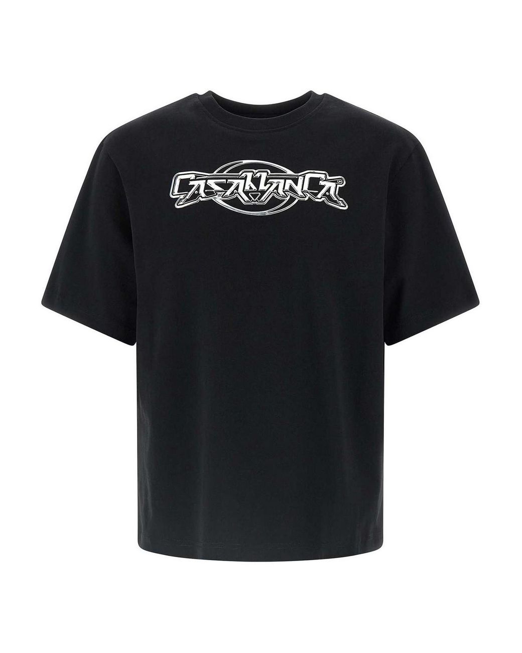 Casablanca Black Chrome' T-Shirt for men