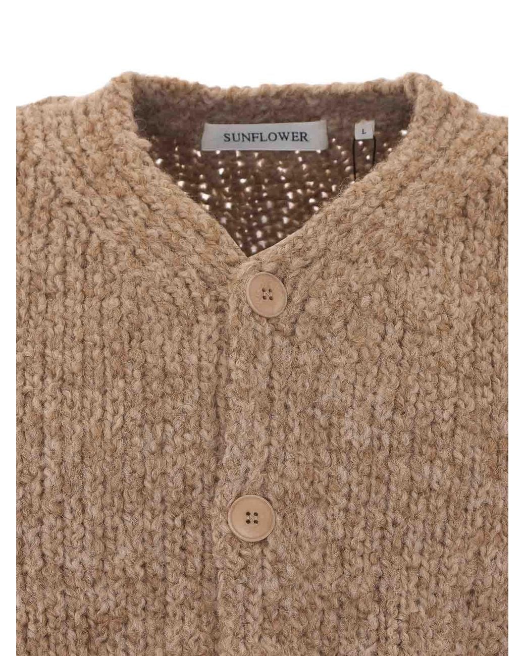 sunflower Brown John Cardigan for men