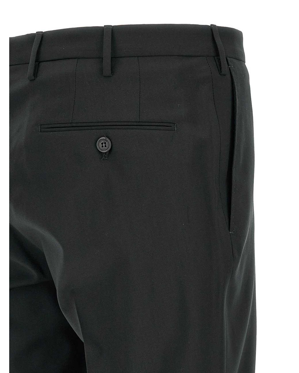 Incotex Black Modello 35 Pants for men