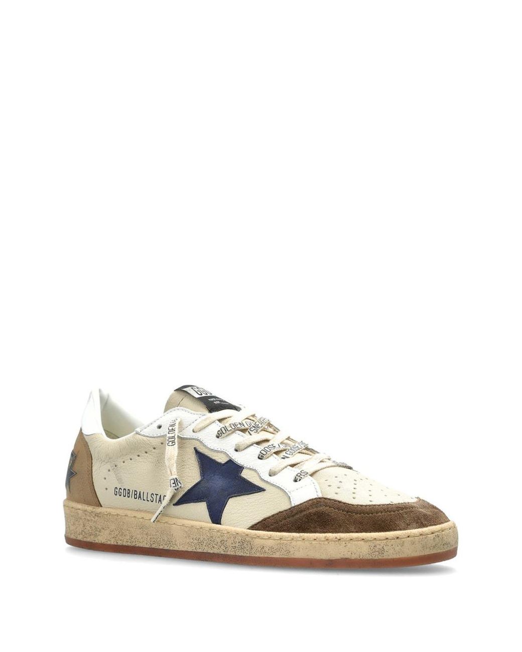 Golden Goose Deluxe Brand White Deluxe Brand Sneakers Ball-Star Star Patch for men