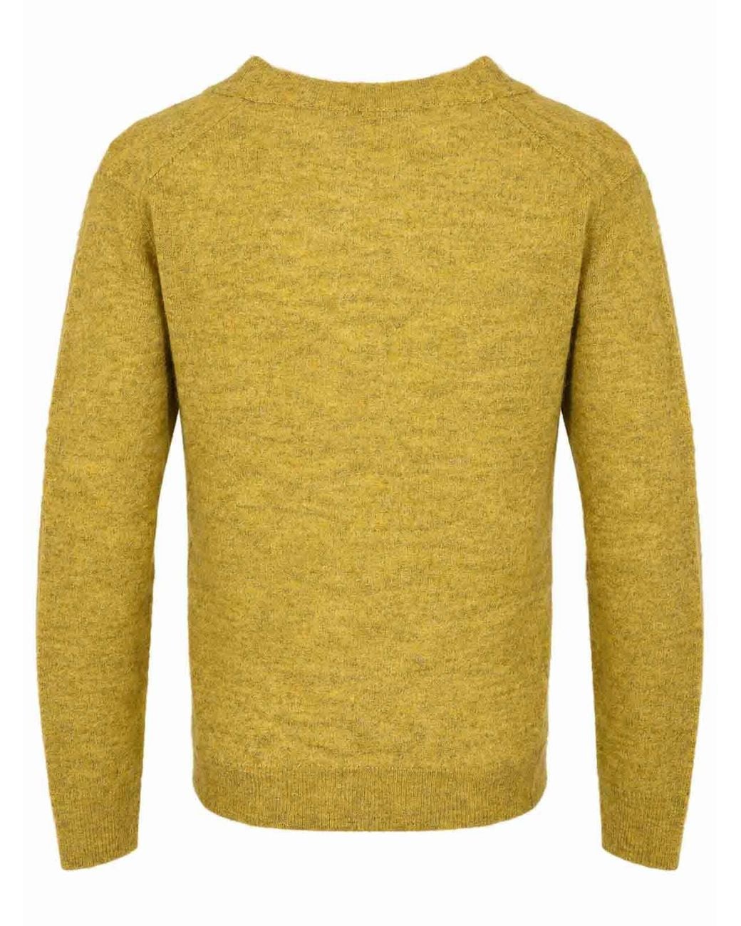 Amaranto Yellow Cardigan for men
