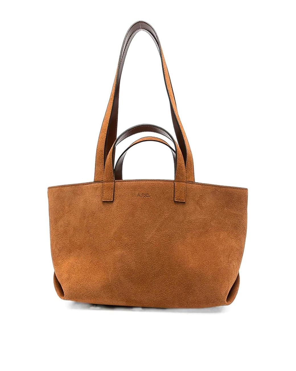 A.P.C. Brown Schultertasche