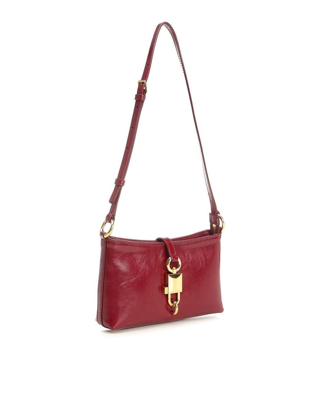 Dolce & Gabbana Red Lock Shoulder Bag
