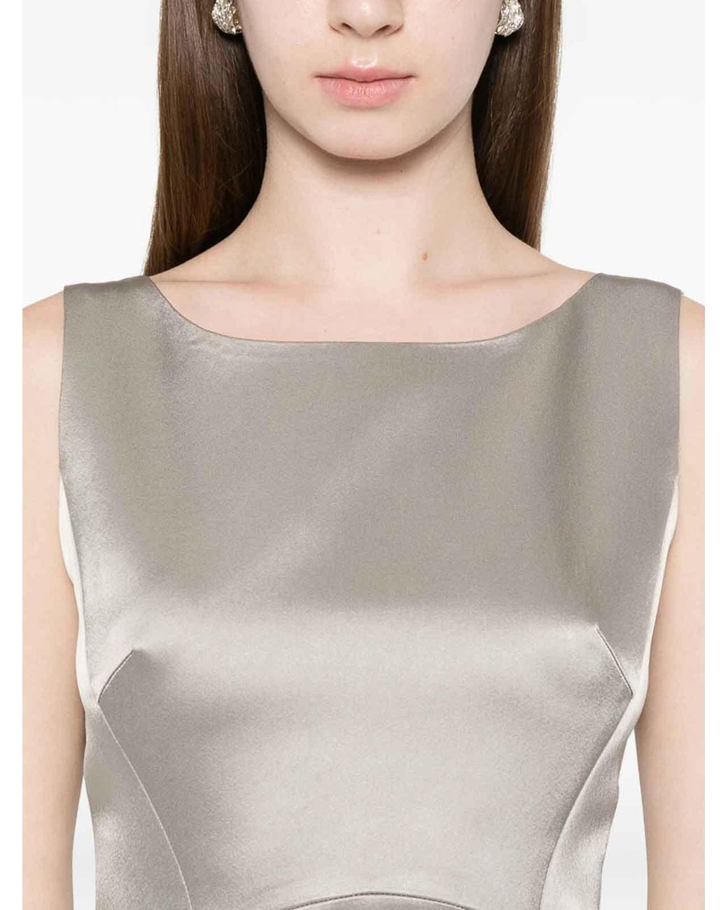 Fely Campo White Dress