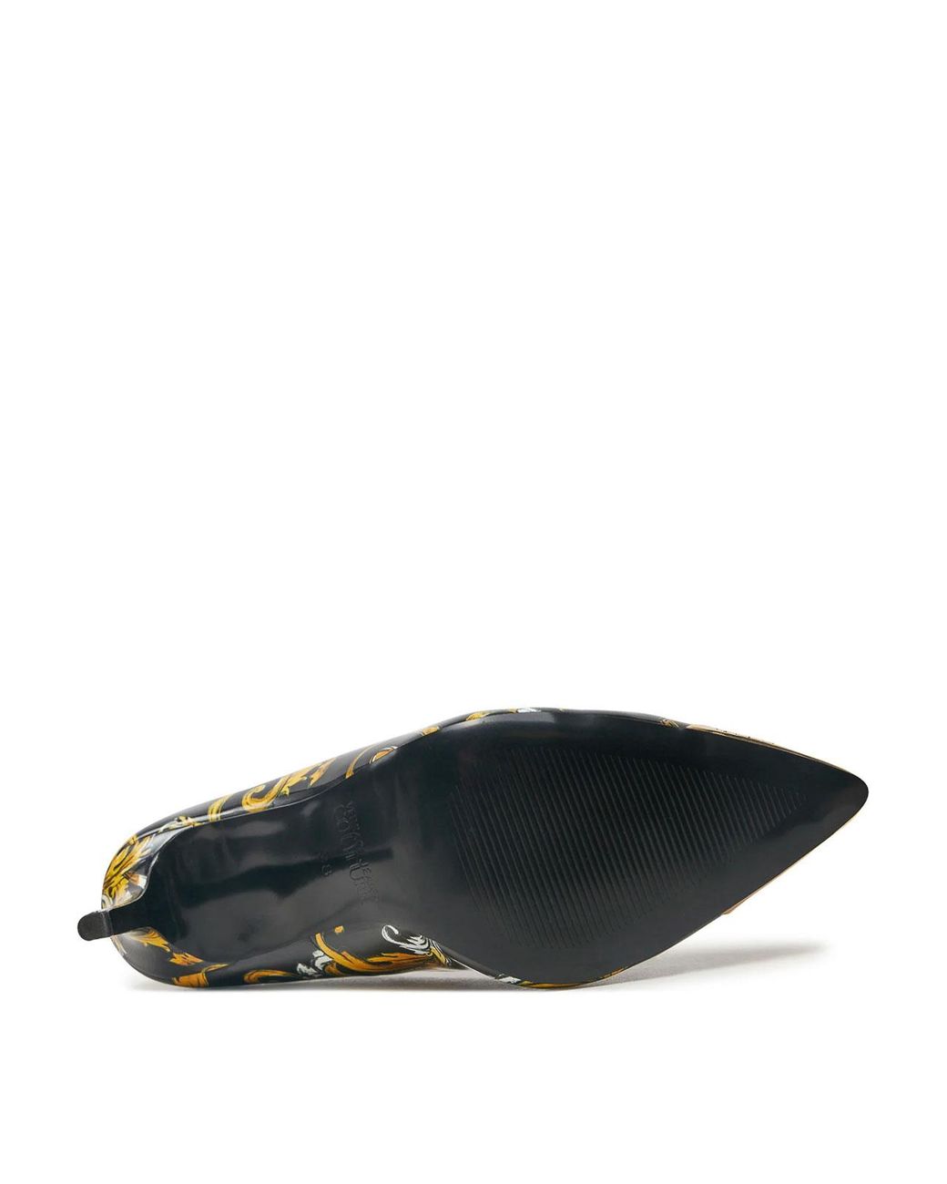 Versace Jeans Couture Metallic Baroque Pump
