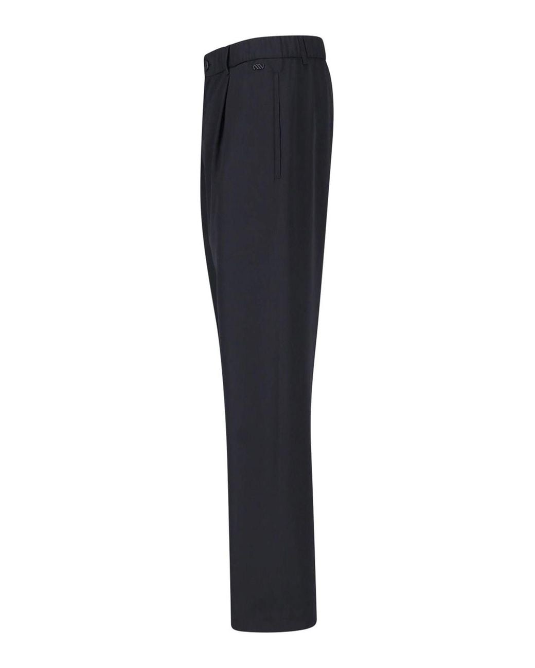 Massimo Osti Studio Blue Tailored Wool Trousers for men