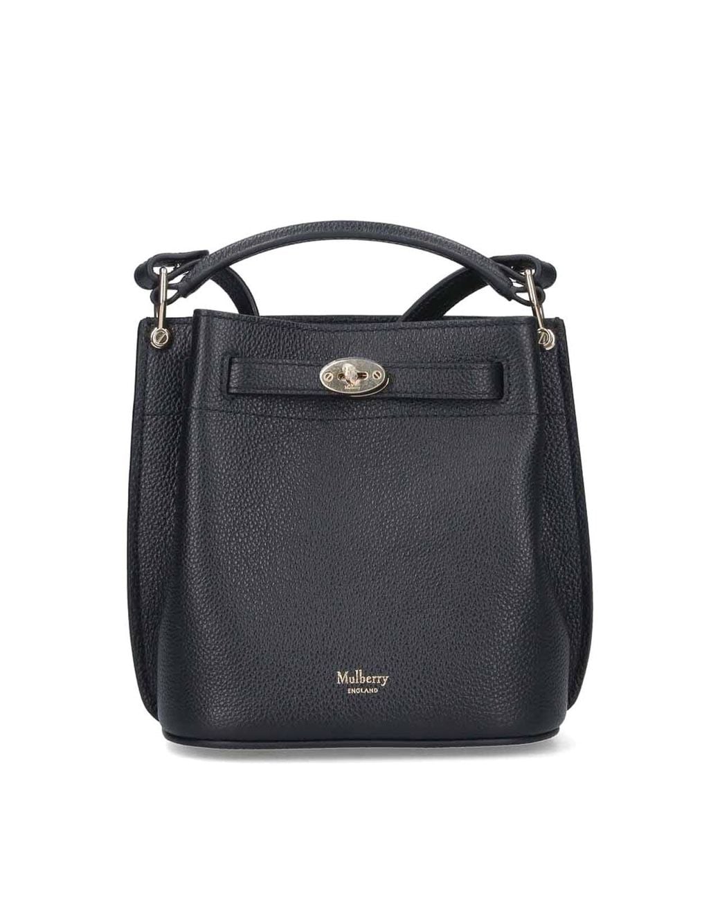 Mulberry Black Mini Bucket Bag