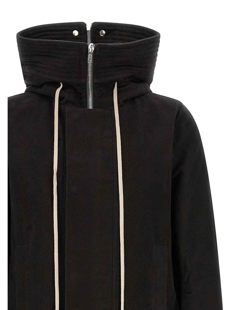 Rick Owens Black Megaparka' Parka for men